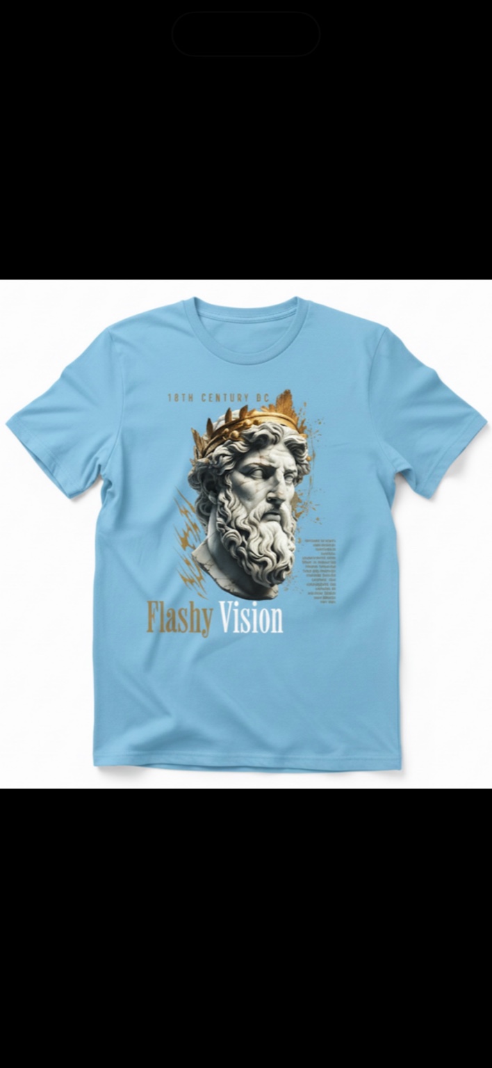 Light Blue 18th Century BC Tee