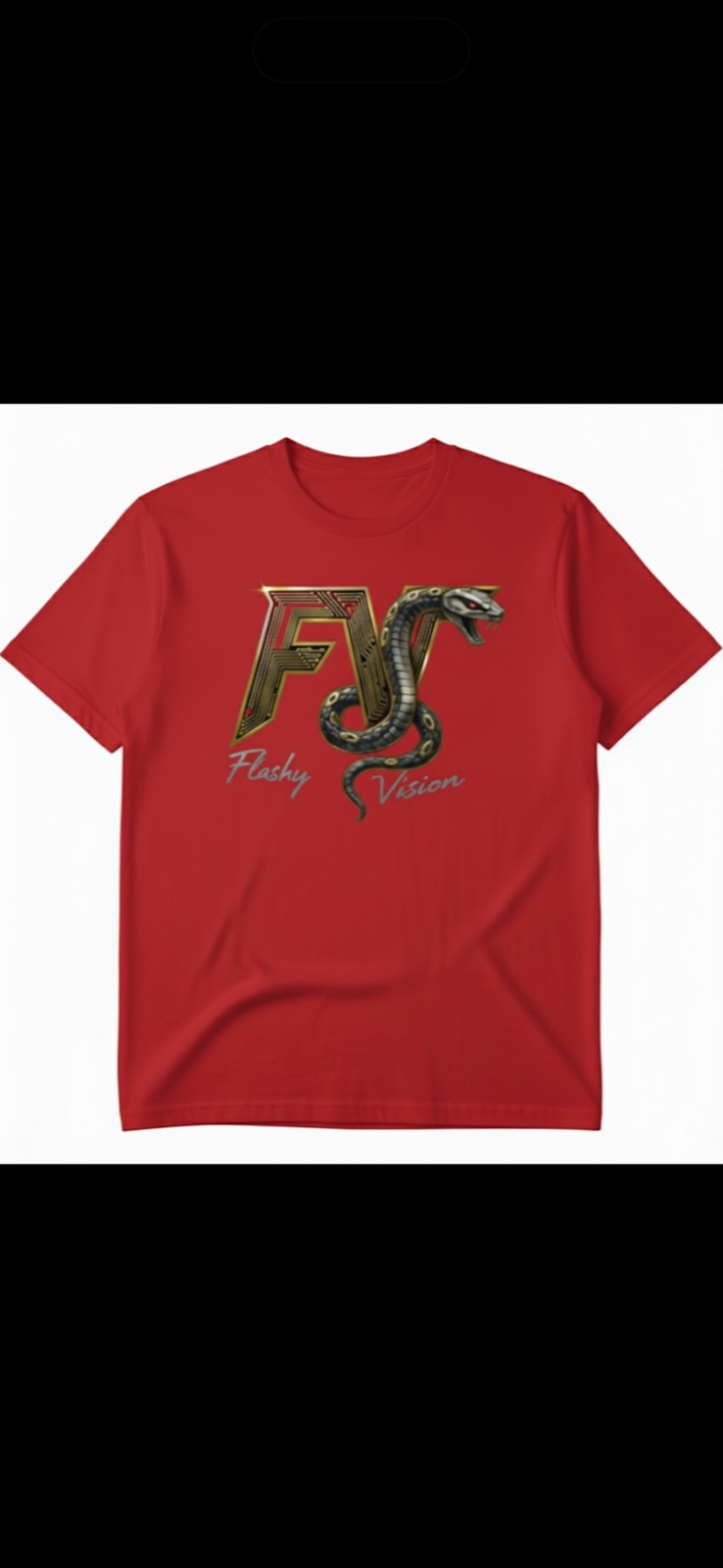 Red FV Snake Tee
