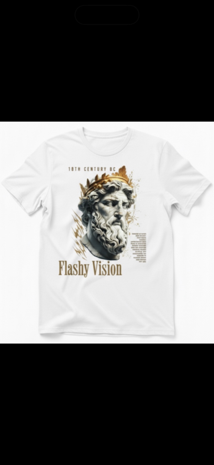 White 18th Century BC Tee