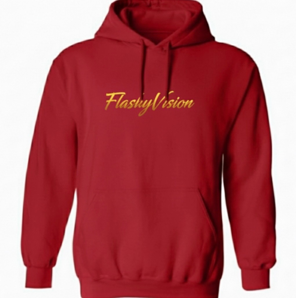 Red FlashyVision Signature Hoodie